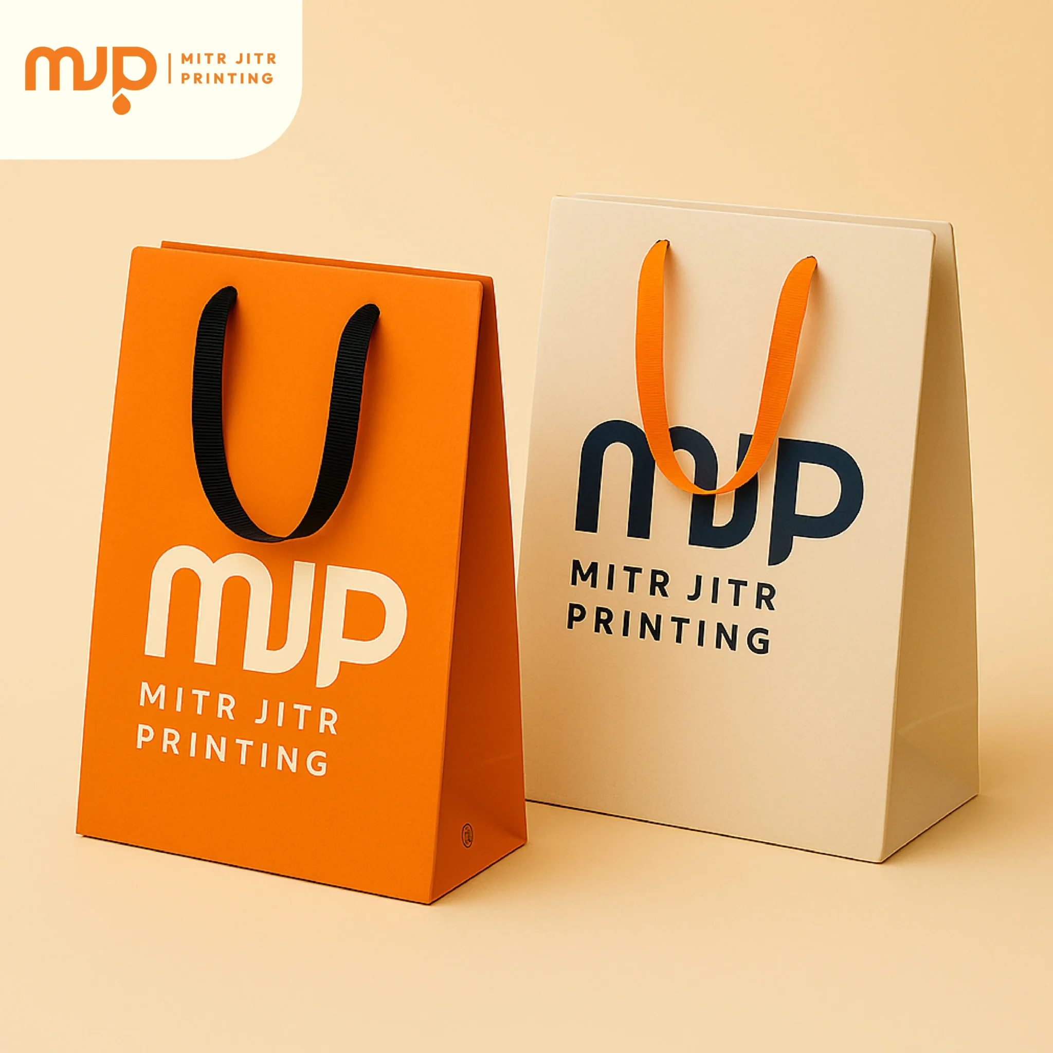 ถุงกระดาษหูหิ้วพิมพ์โลโก้ (Paper Bag)